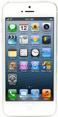 Смартфон Apple iPhone 5 32Gb White & Silver - Ахтубинск