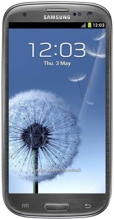 Смартфон Samsung Galaxy S3 GT-I9300 16Gb Titanium grey - Ахтубинск